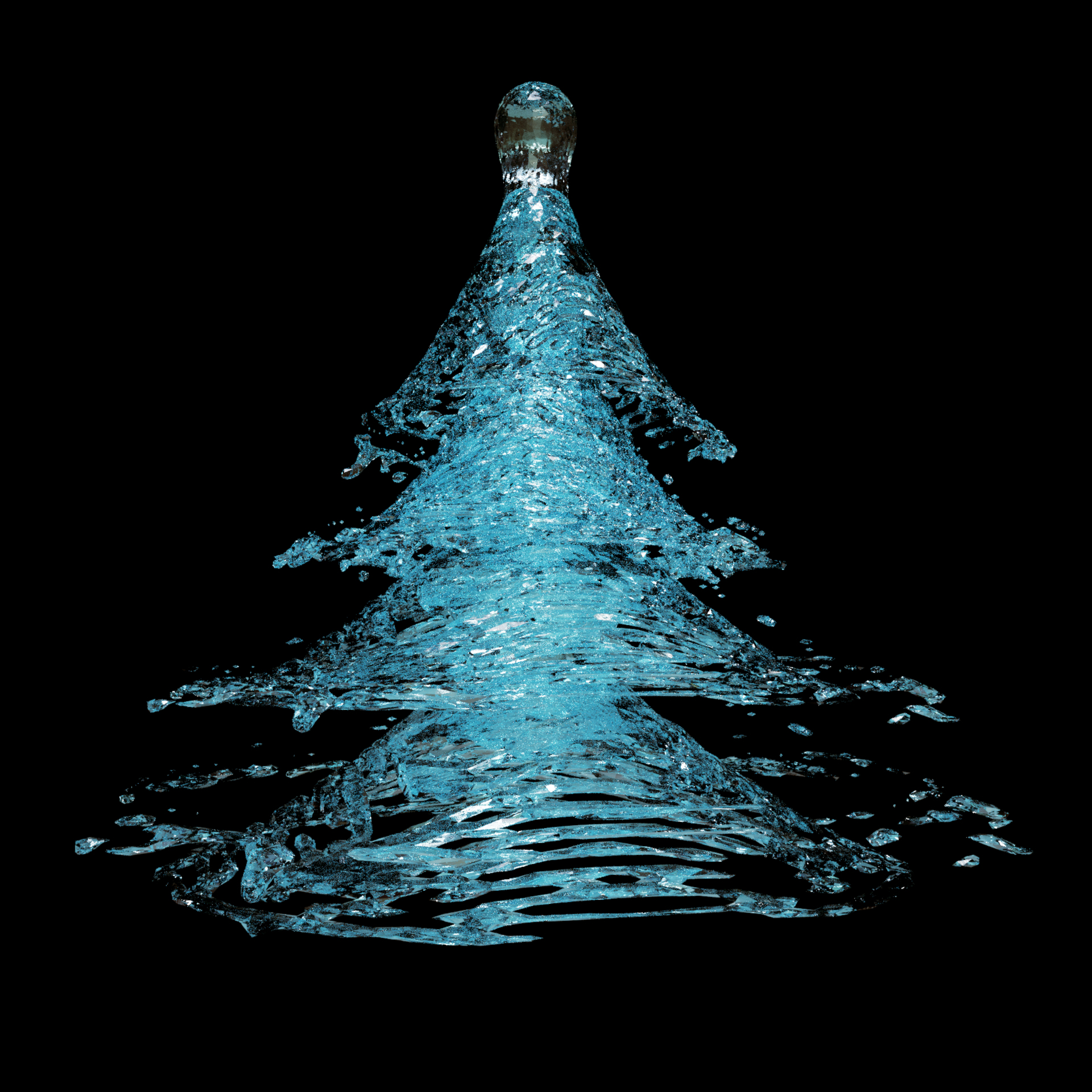 Liquid Christmas tree Materials and Textures Blender Artists Community