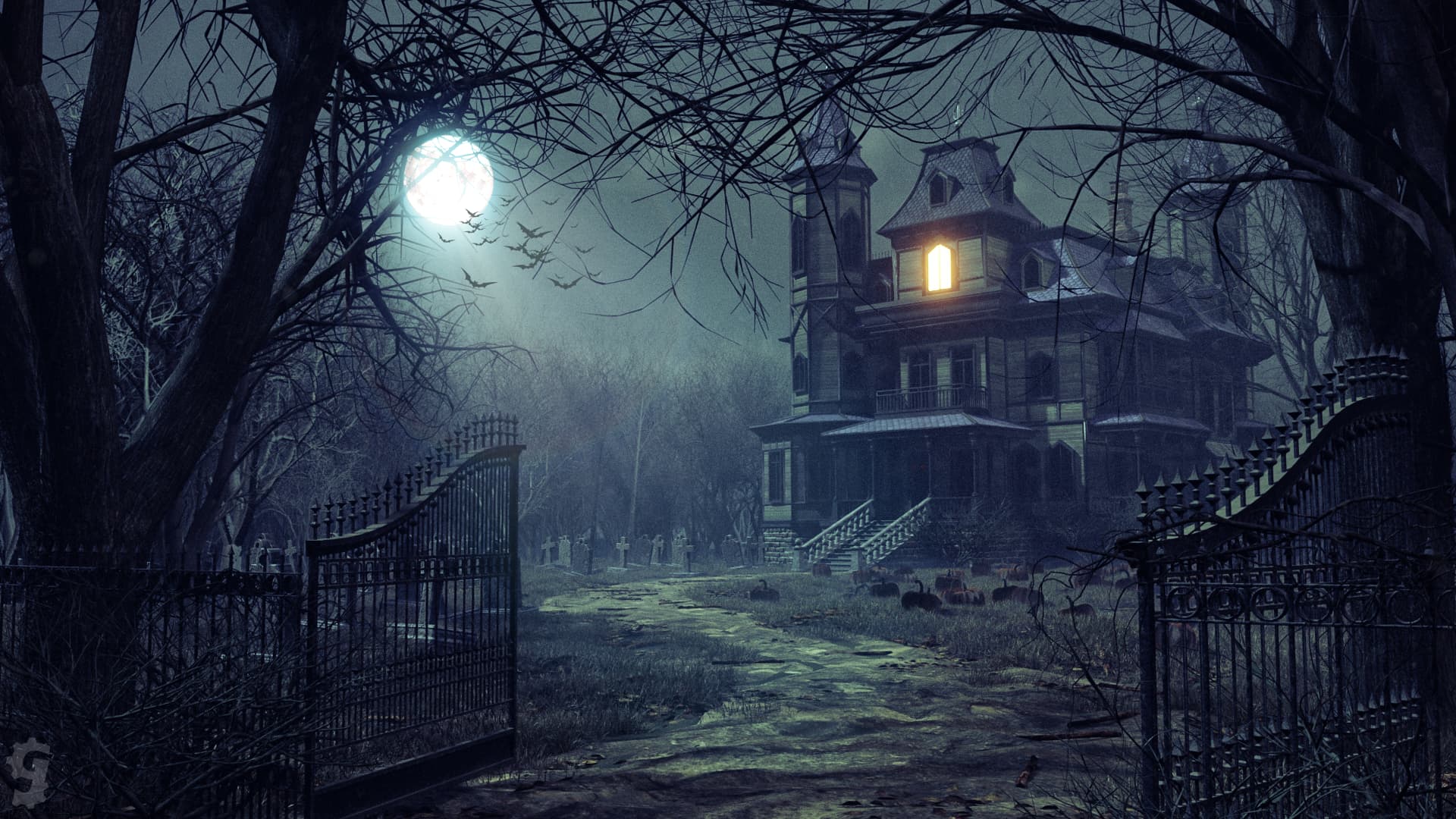 Haunted House Finished Projects Blender Artists Community