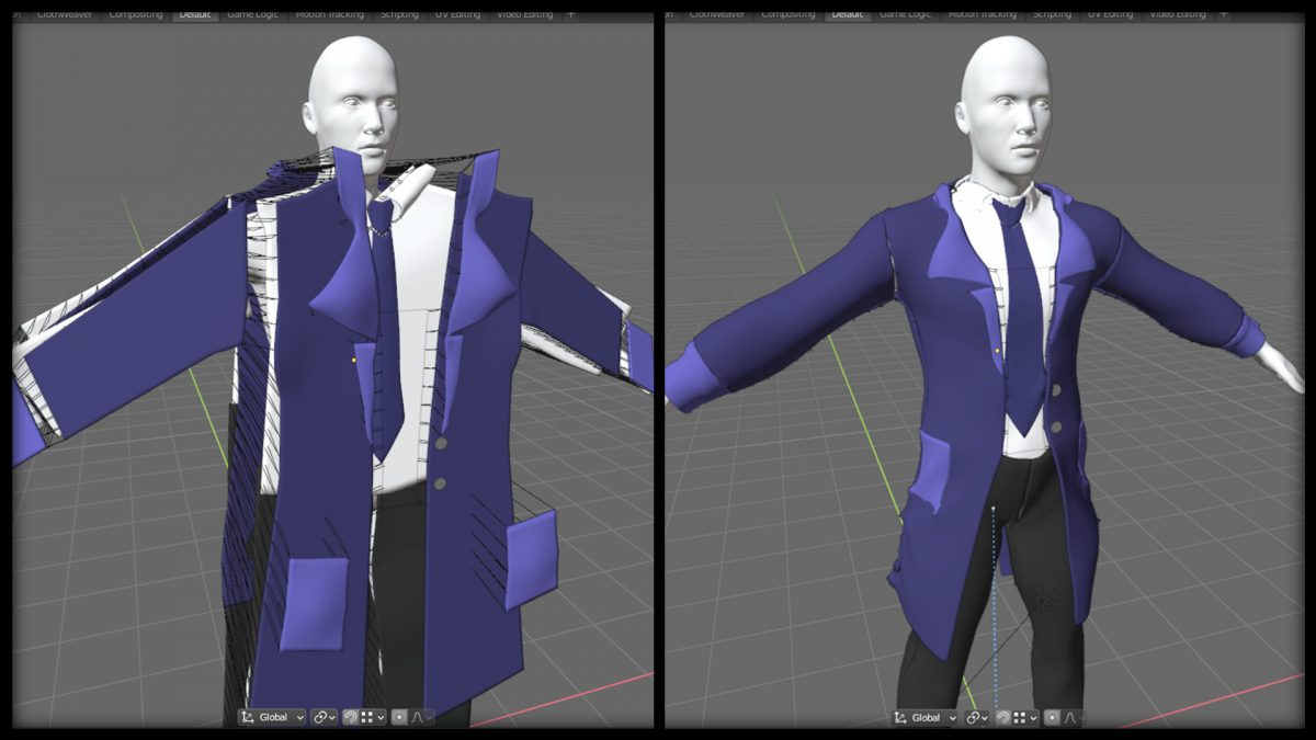 Cloth Weaver 4.915 for Blender 2.9 Design clothing for your