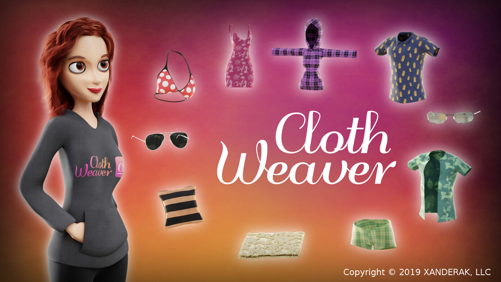 Cloth Weaver 4.915 for Blender 2.9 Design clothing for your
