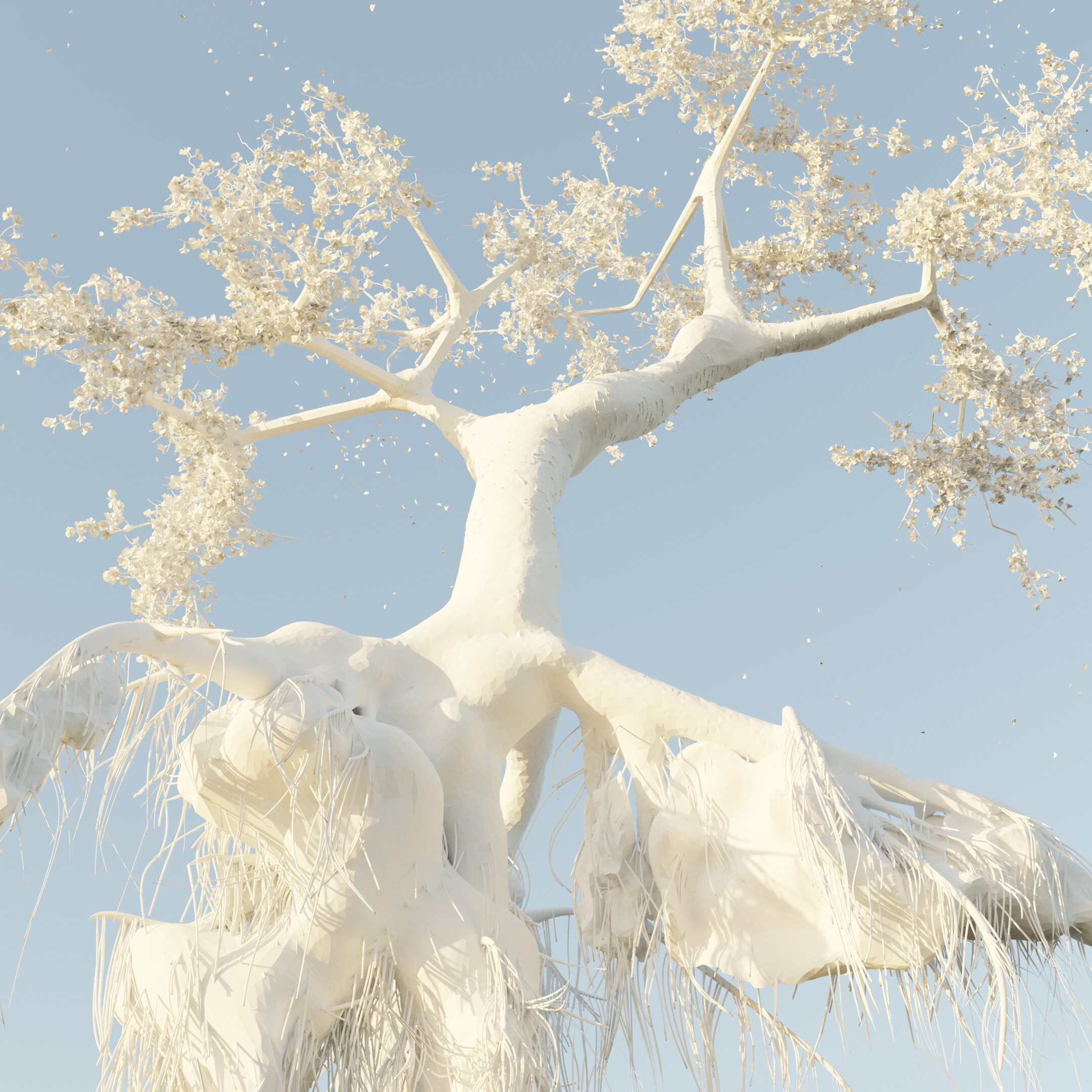 Cherry Blossom Tree in the Morning Light Finished Projects Blender