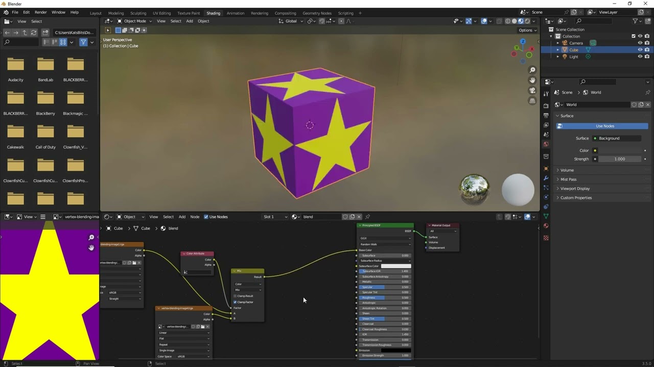 How to vertex paint with material? Materials and Textures Blender Artists Community