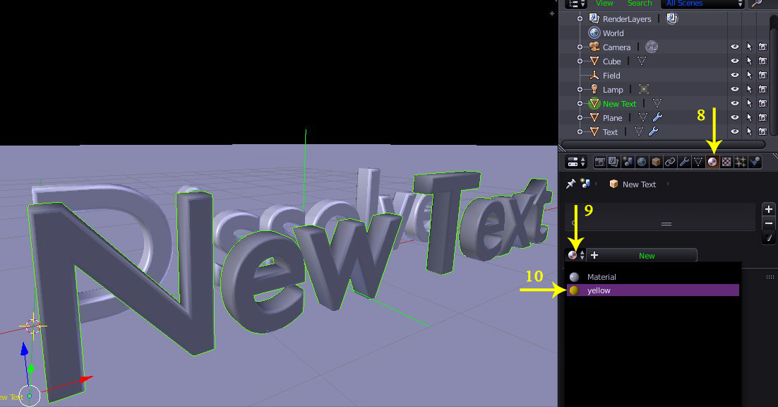 Change text in blender file "dissolve" Modeling Blender Artists