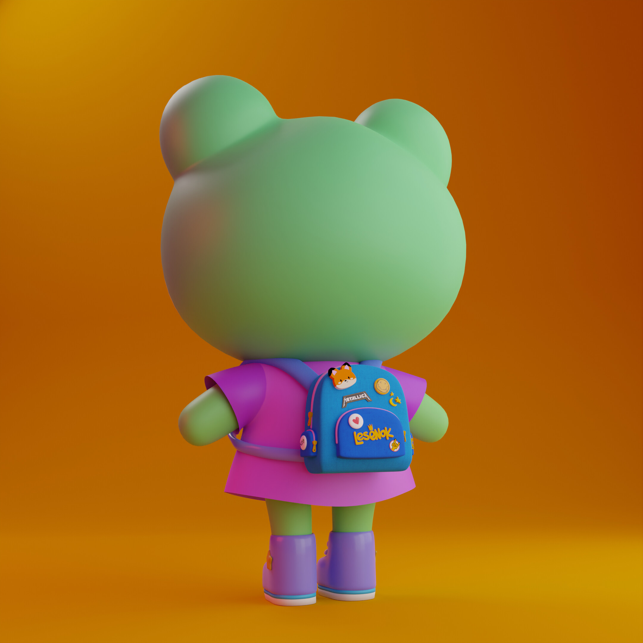 Baby froggy Finished Projects Blender Artists Community