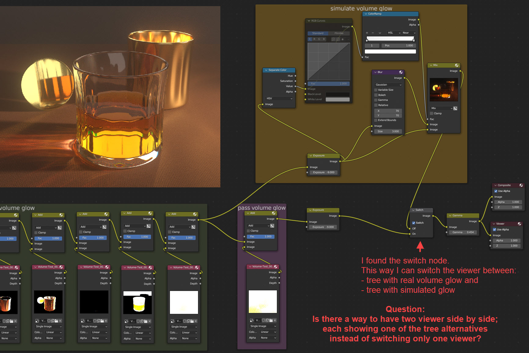 Possible to have two viewers in compositor instead of switching