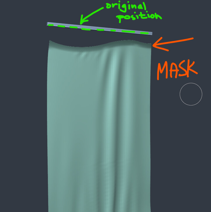 Cloth filter brush ignores mask Basics & Interface Blender Artists Community
