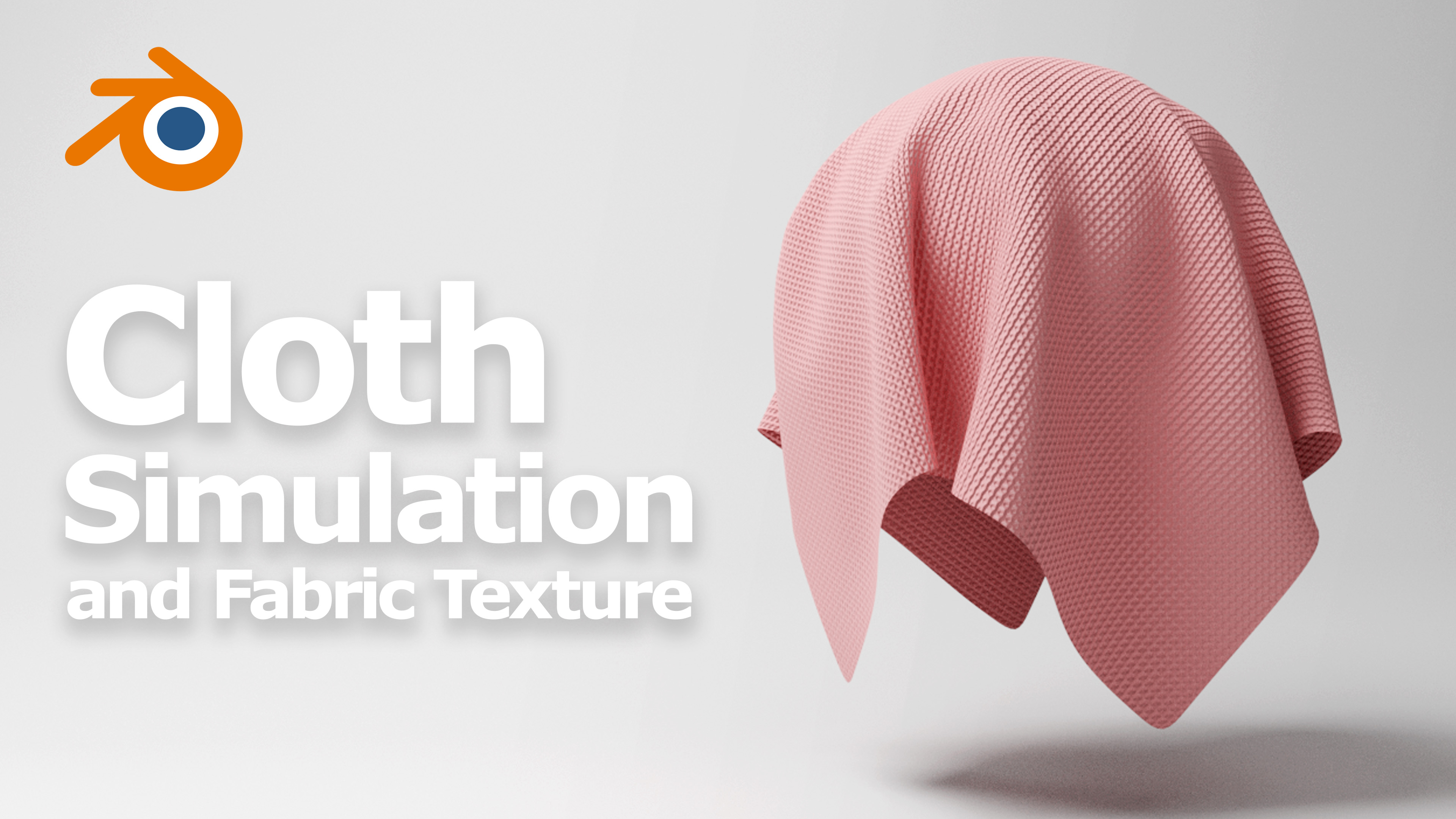 How to make Blender Cloth Simulation & Fabric Texture Material Blender and CG