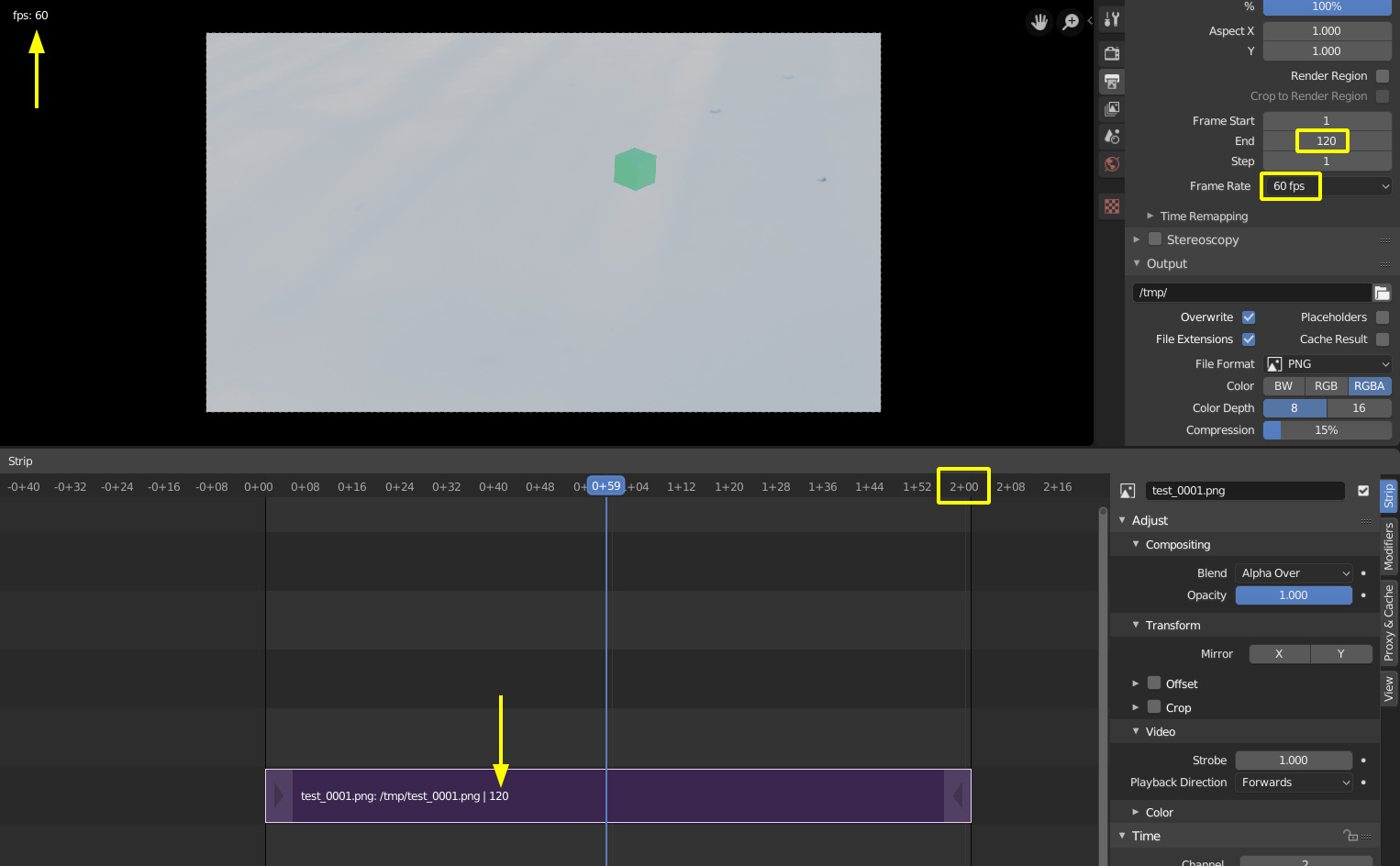 Rendering to PNG sequence only in 30fps issue (Blender 2.80) Lighting