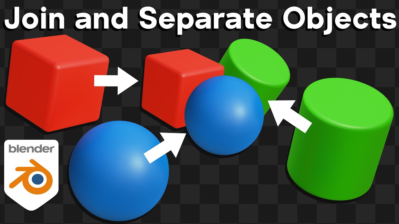 How to Join and Separate Objects in Blender (Tutorial) - Tutorials