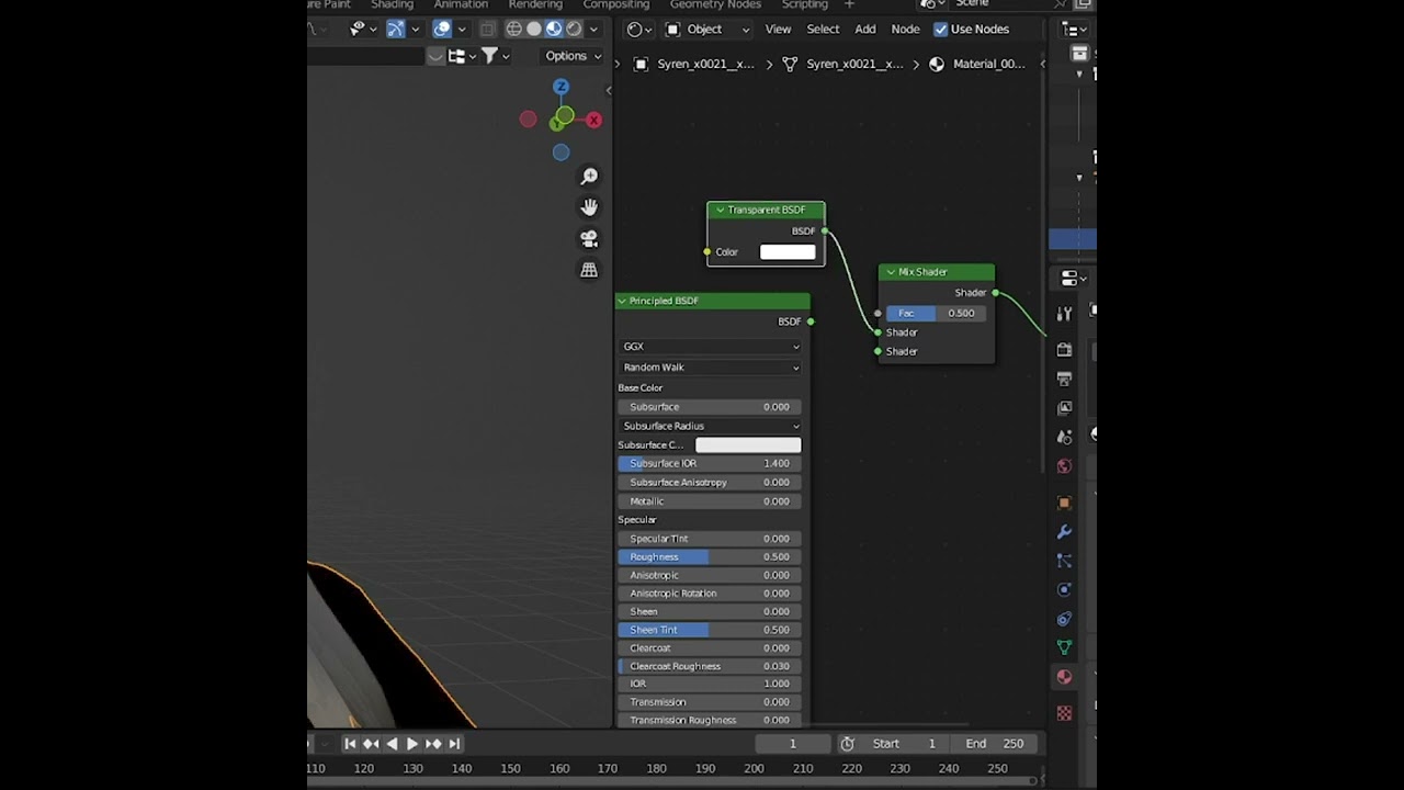 Can I enable a setting to allow nodes to slot downwards in blender 3.6
