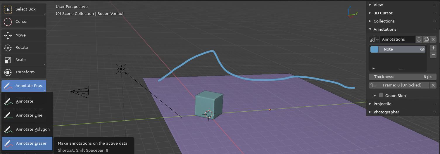 Edit/delete individual annotation strokes in 2.8? Basics & Interface