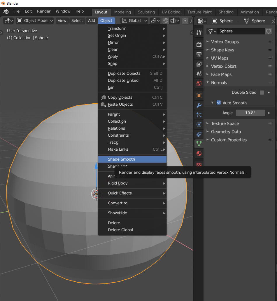 Auto smoothing not working Modeling Blender Artists Community