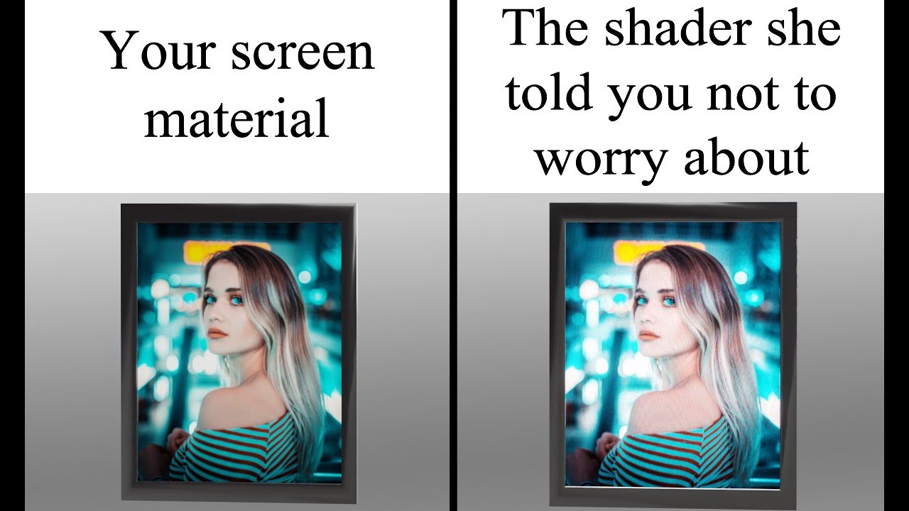 Digital screen shader Materials and Textures Blender Artists Community