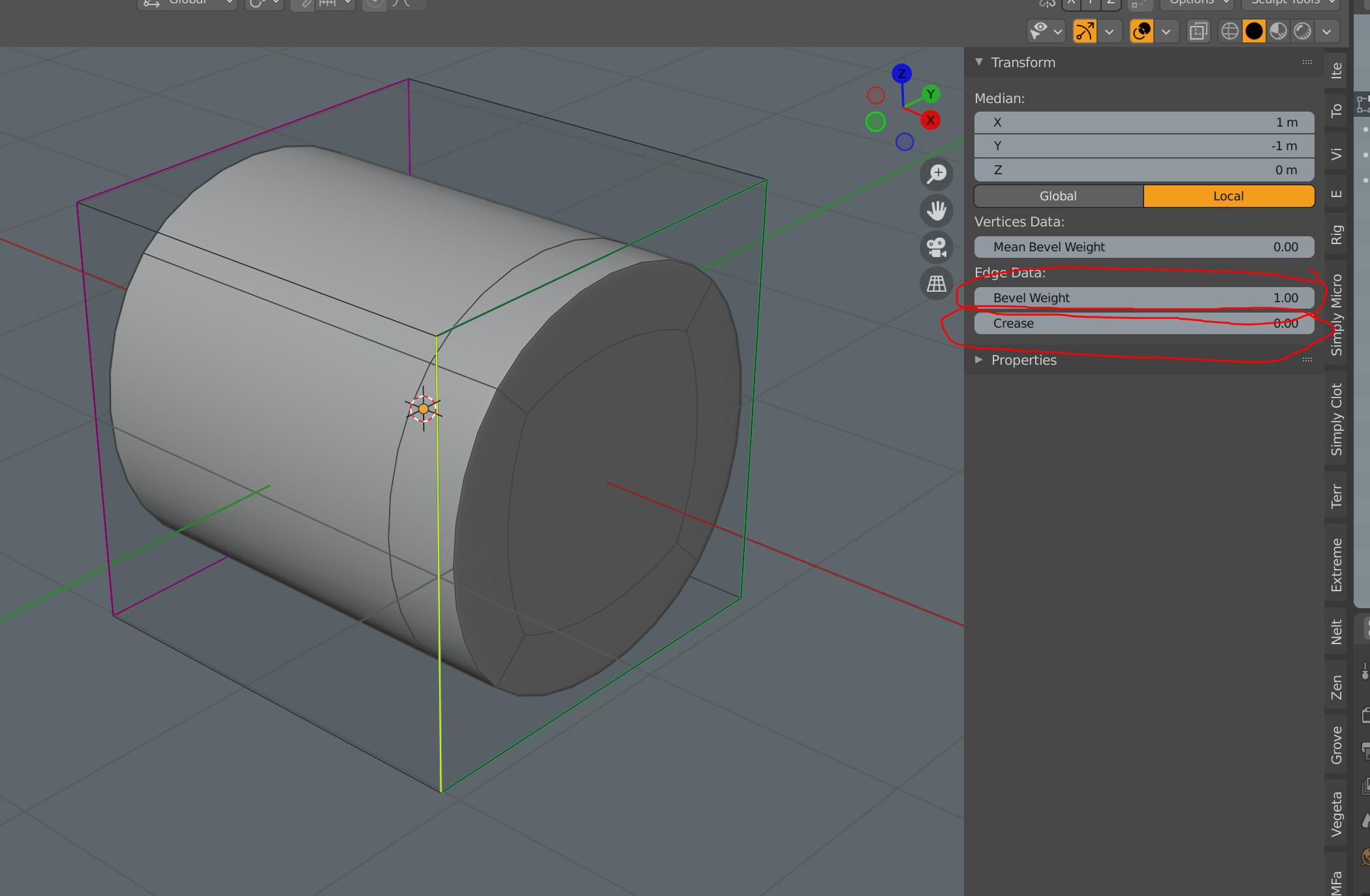 Addon for Bevel Weight and Edge Crease? Blender and CG Discussions