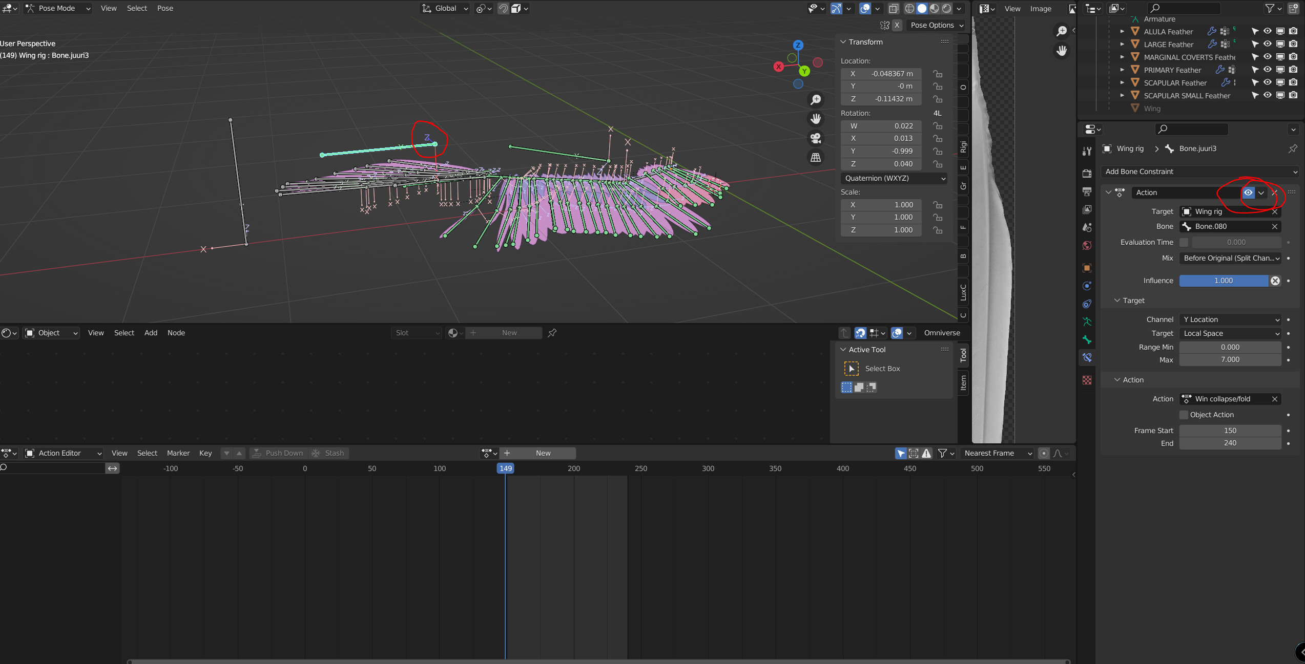 Action Constraints XYZ are rotated!? Animation and Rigging Blender