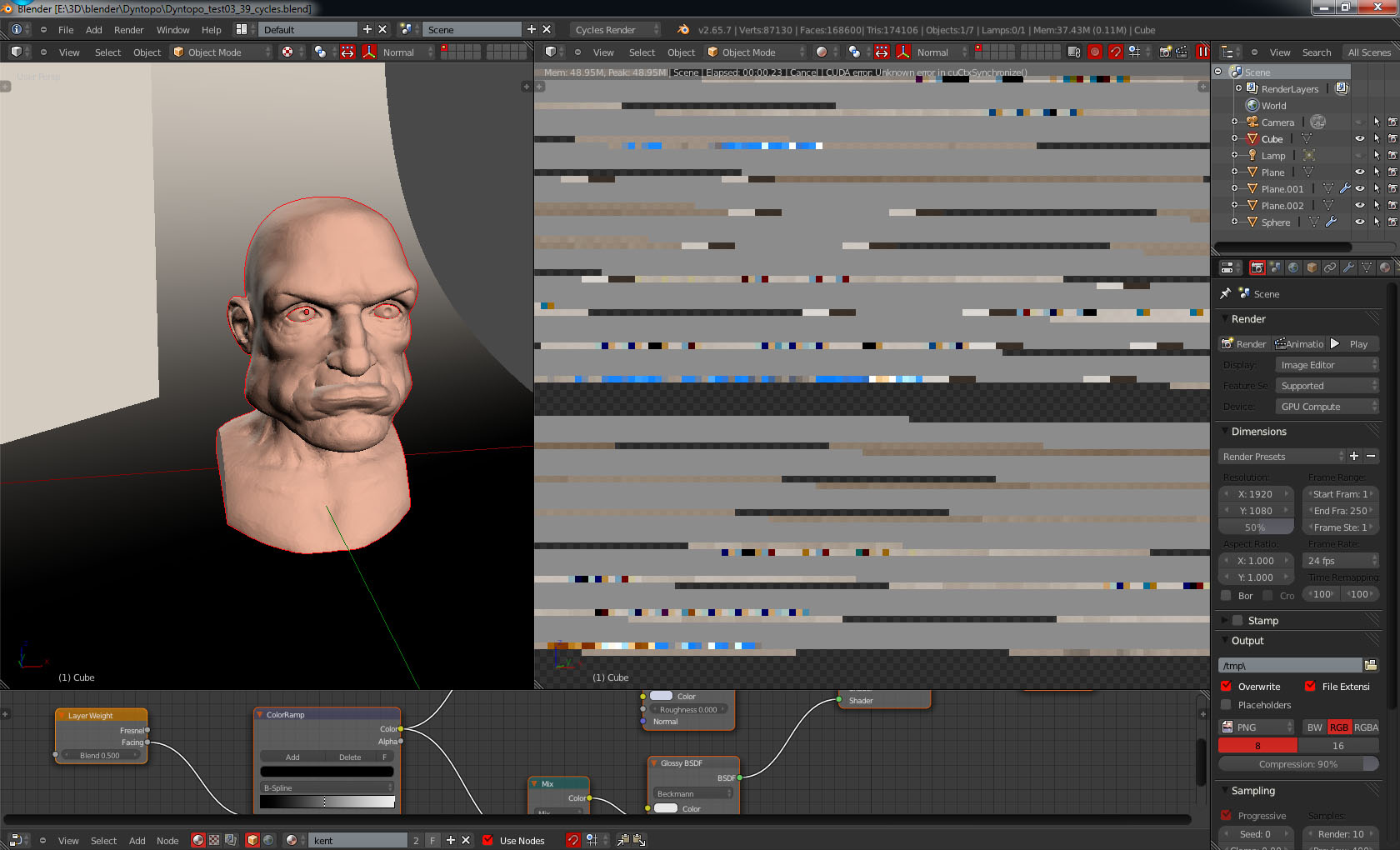 [SOLVED] Cycles GPU not working with b2.65.5+ Lighting and Rendering