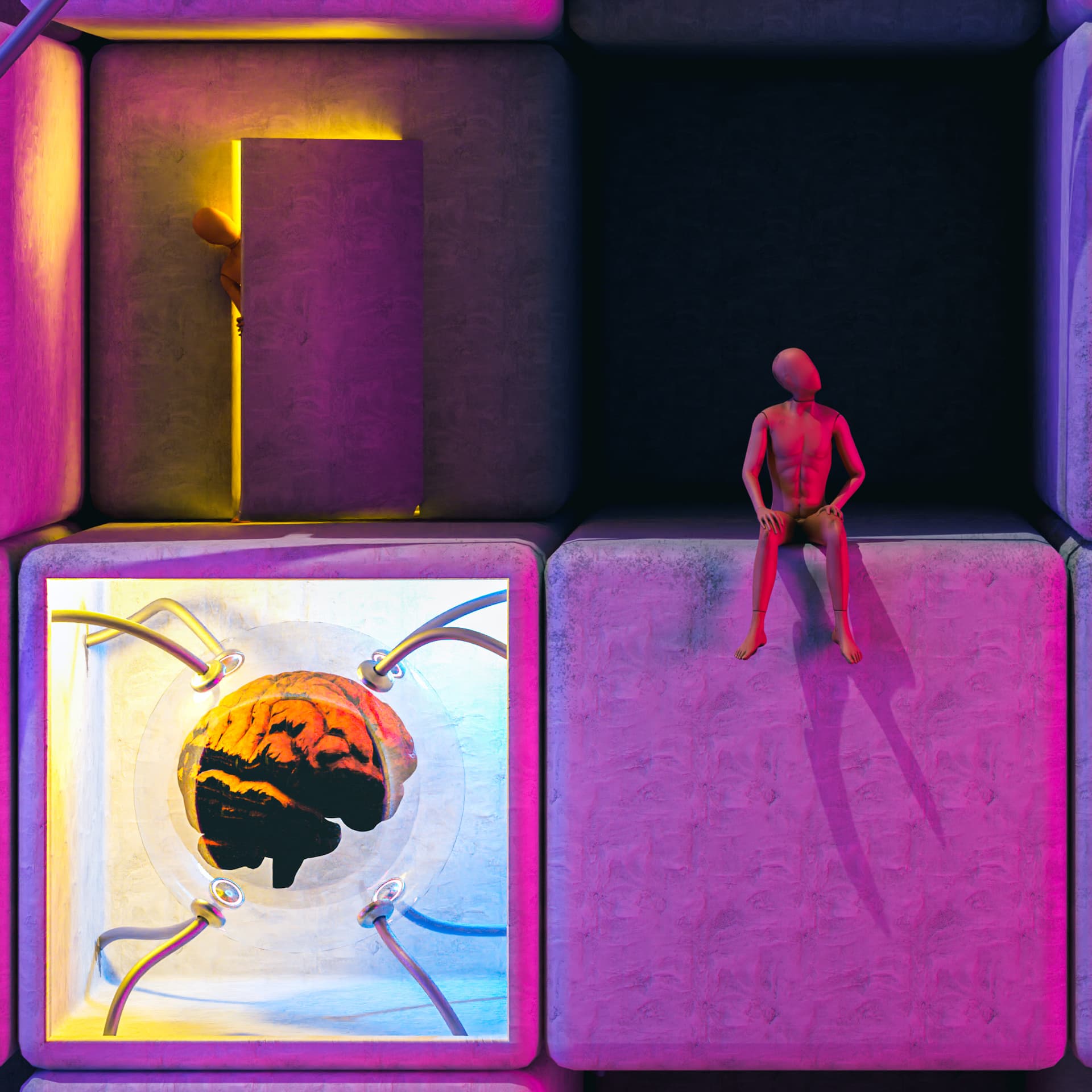 The dream of a mannequin Finished Projects Blender Artists Community