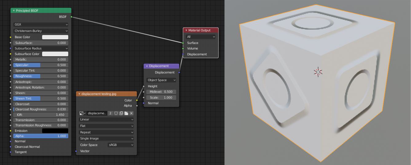 Displacement to polygons Modeling Blender Artists Community