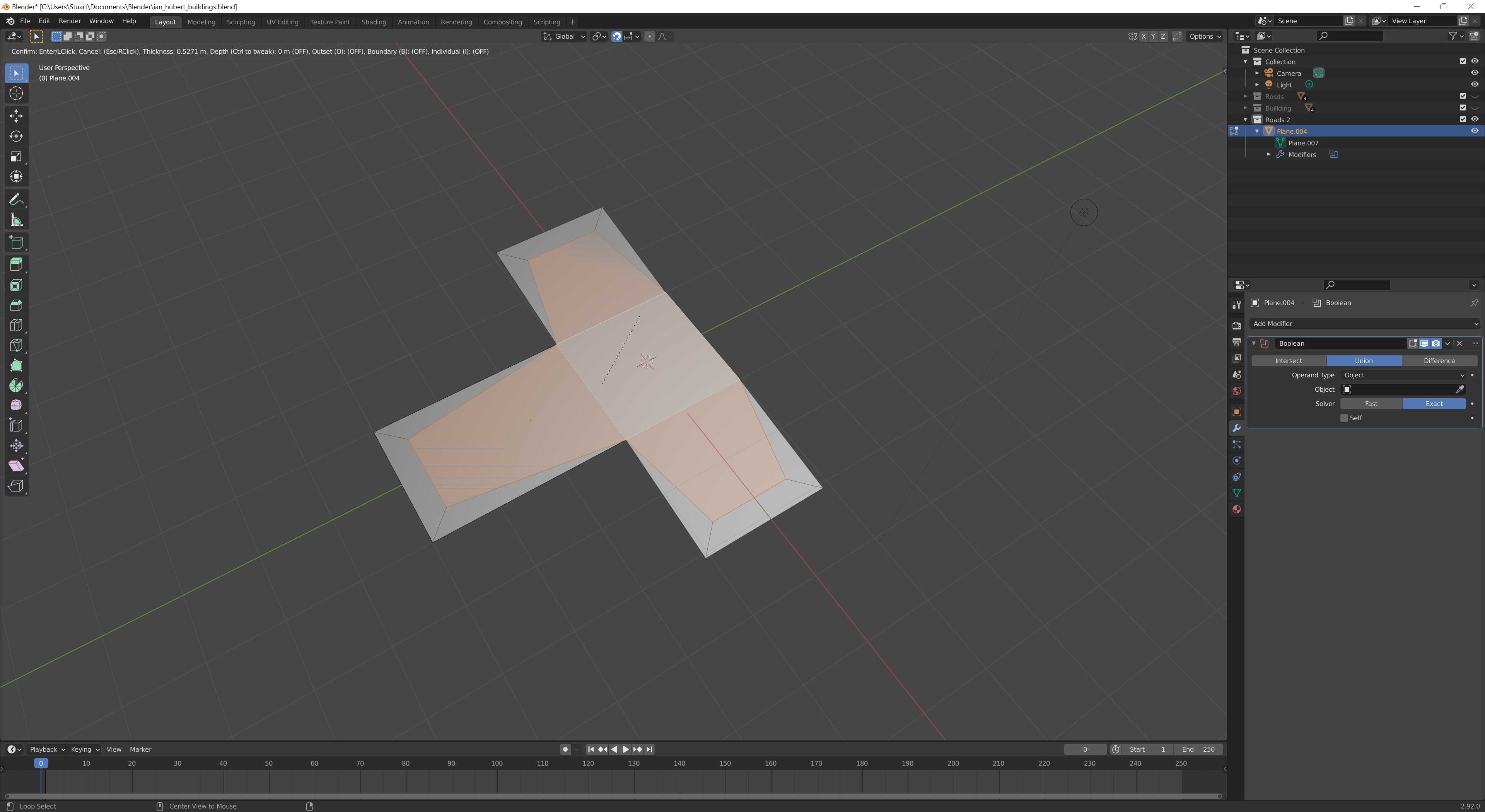 Problem with Inset face not being applied to an object as one but