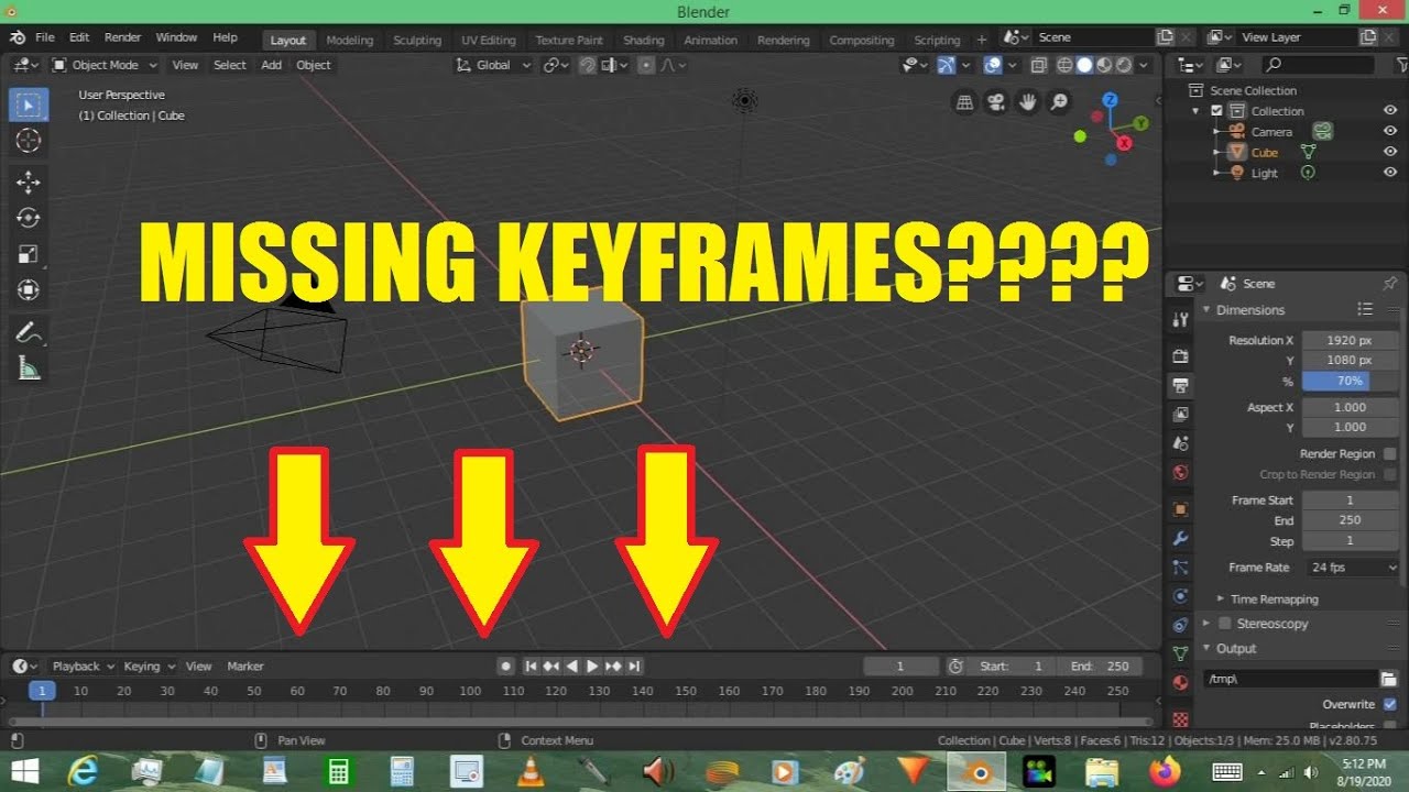 Disappearing Keyframes Tutorials, Tips and Tricks Blender Artists