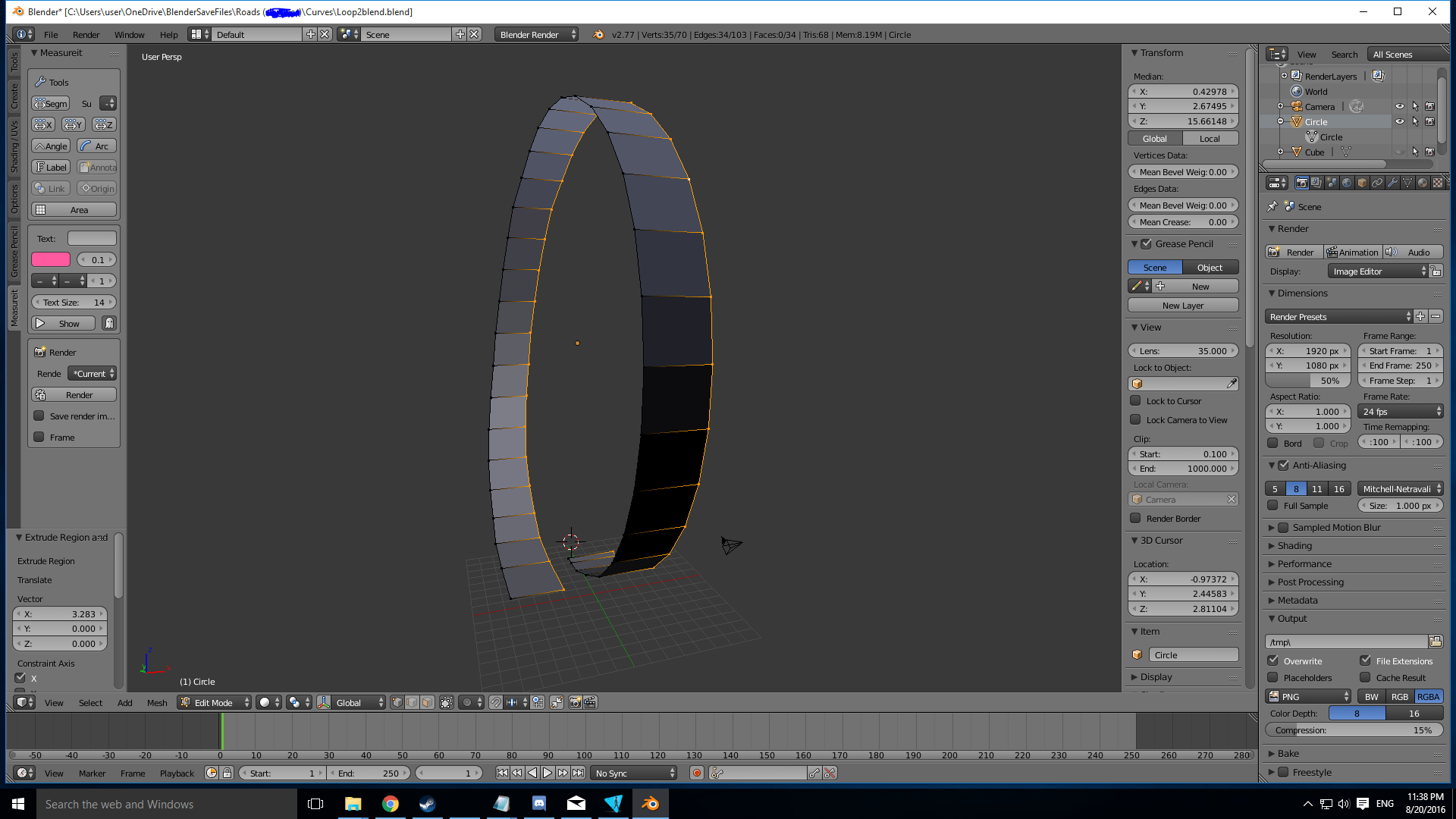 How to make a simple Loop the Loop?! Modeling Blender Artists Community