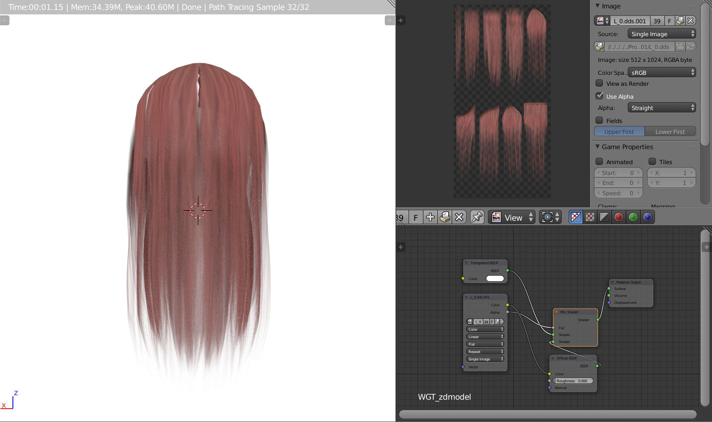 Hair Artifacts & Discolored Ends Materials and Textures Blender