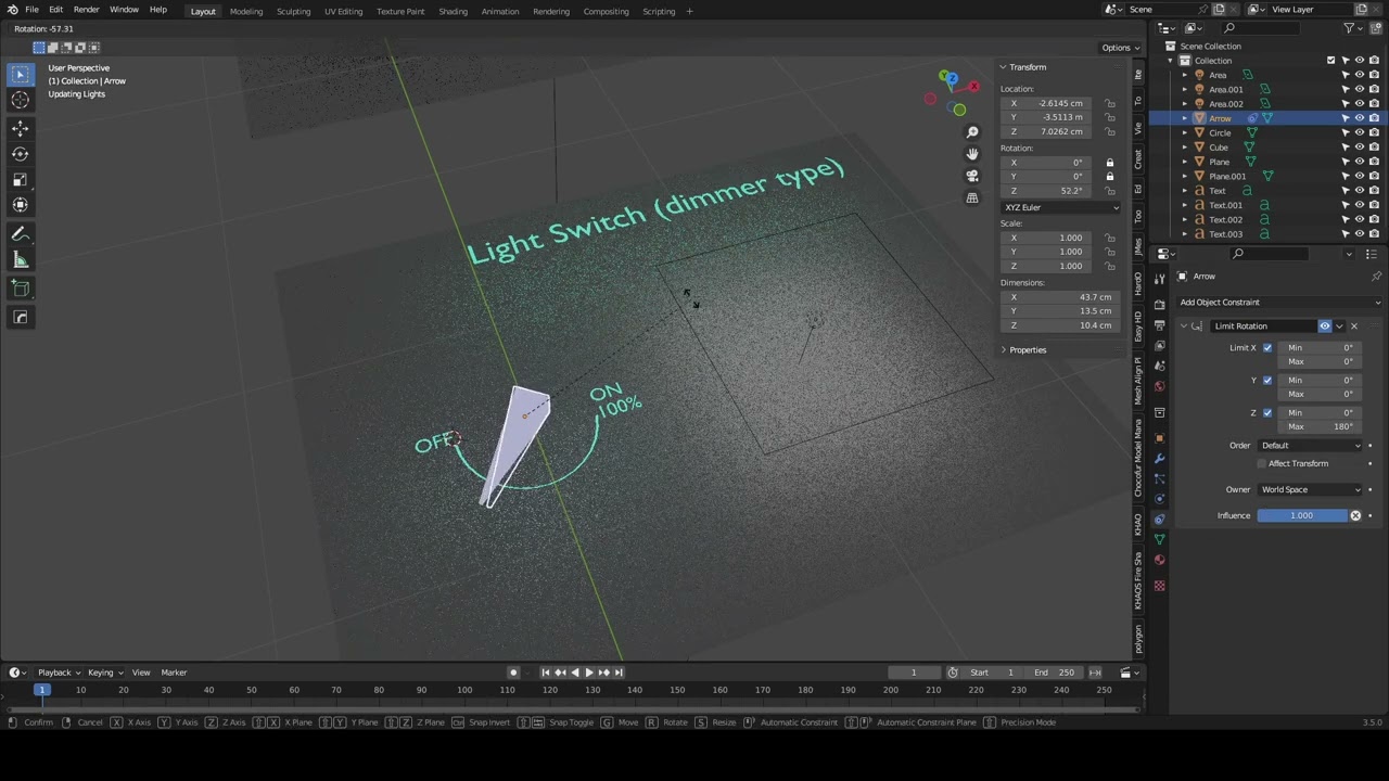 Blender rotation limit bug? Animation and Rigging Blender Artists