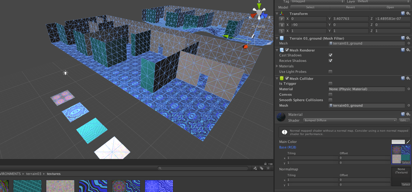 Using normal maps in Unity (tiled) ? Other Software Blender Artists