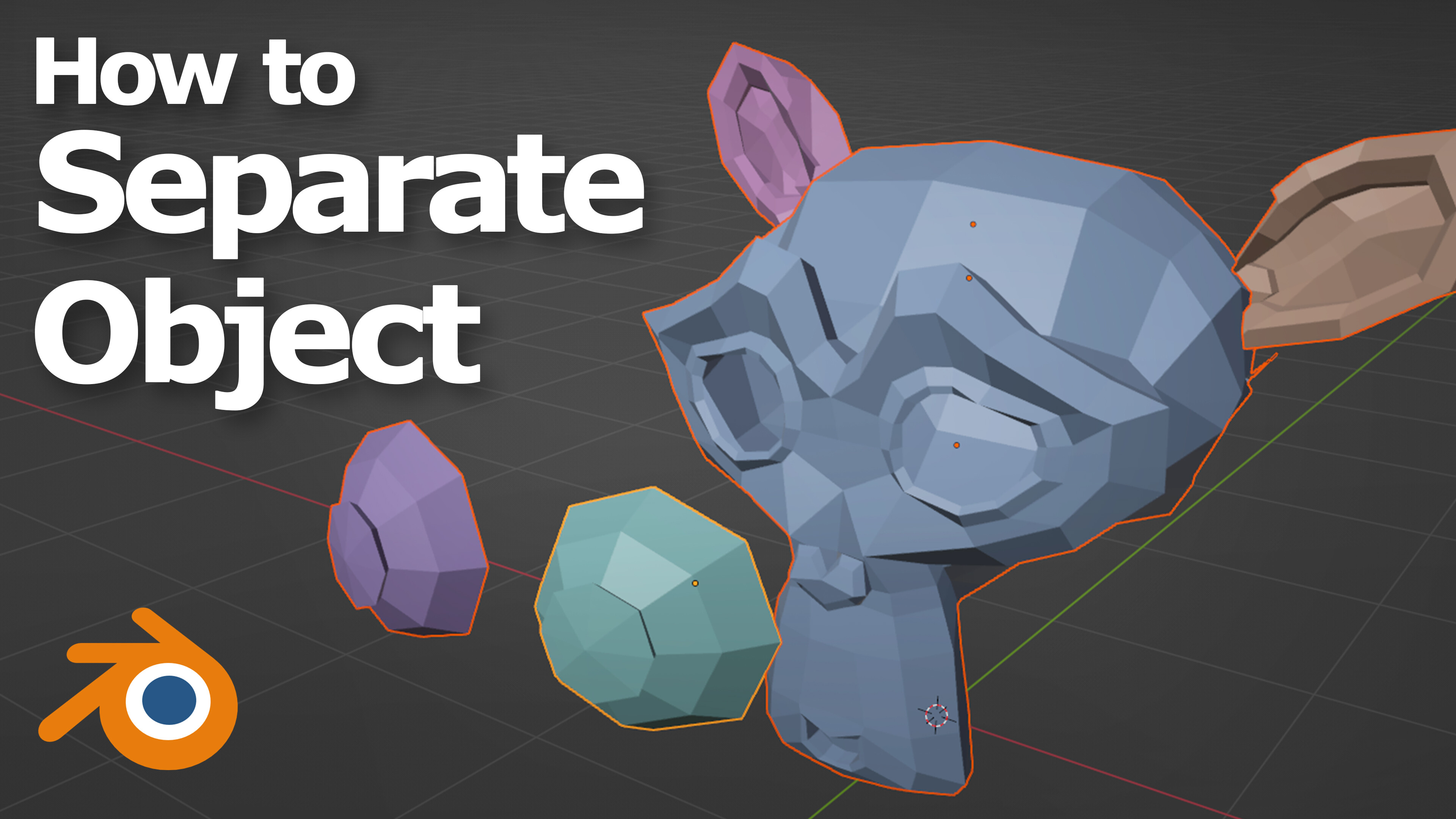 How to separate objects in Blender Tutorials, Tips and Tricks