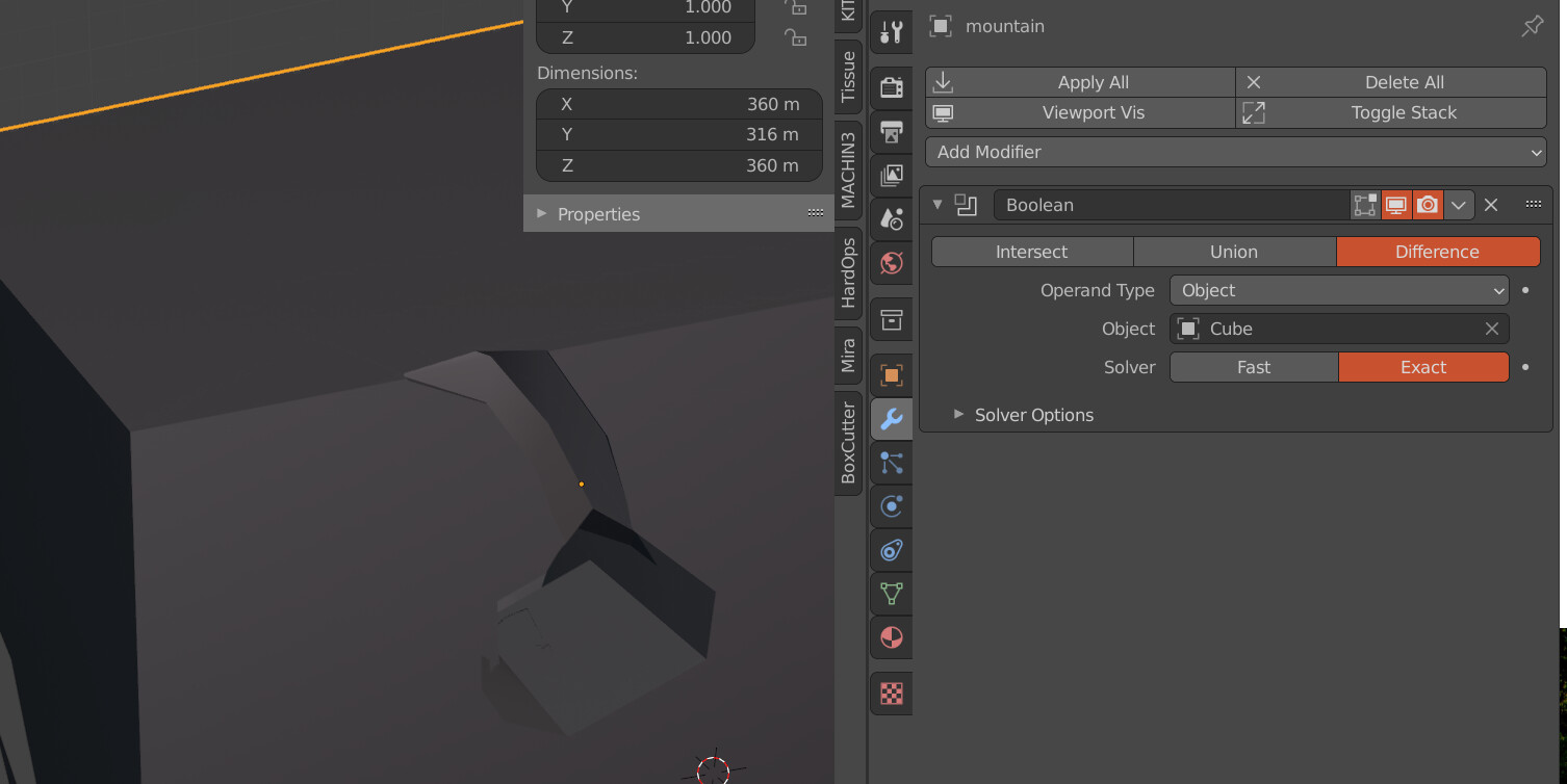 Boolean not working right Modeling Blender Artists Community