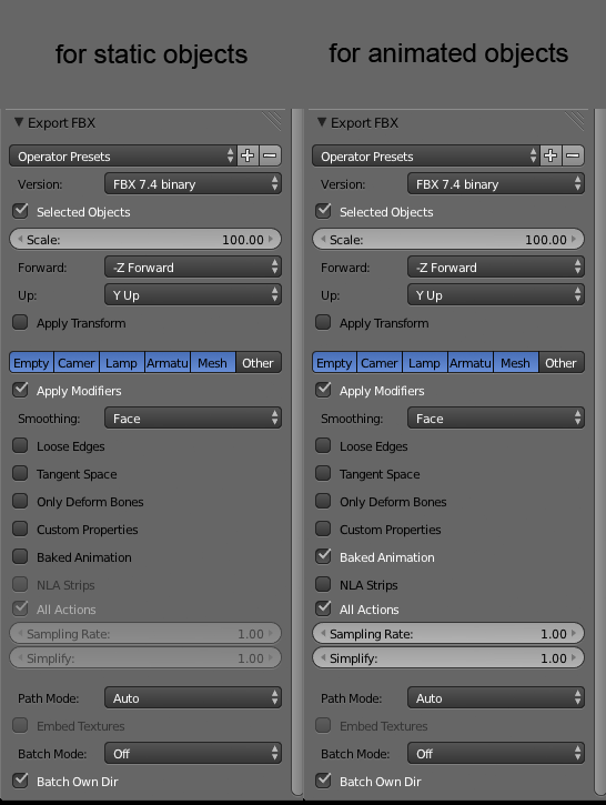 Problems with exporting from Blender to Unity (new exporter)? Other
