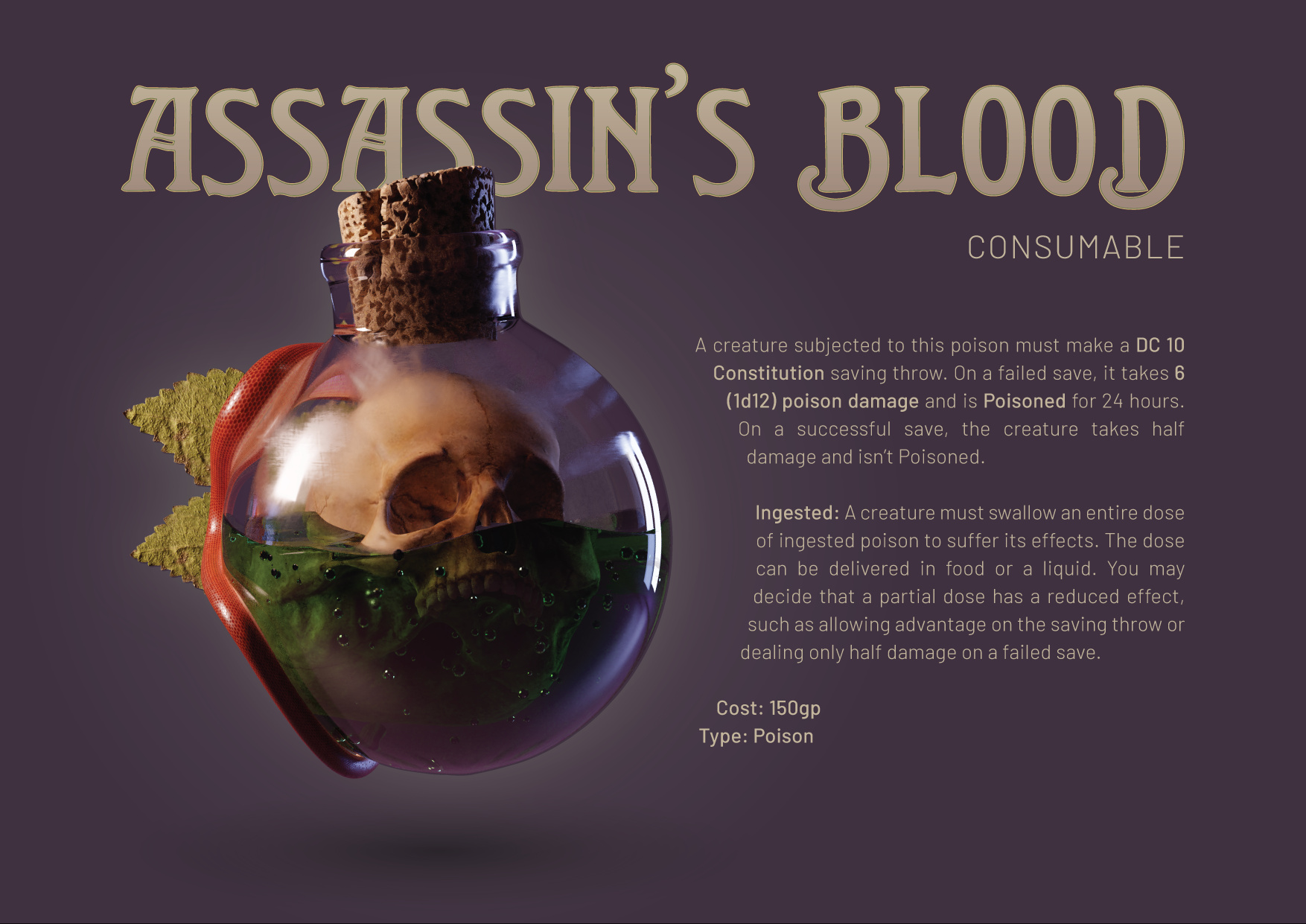 Poison Potion Works in Progress Blender Artists Community