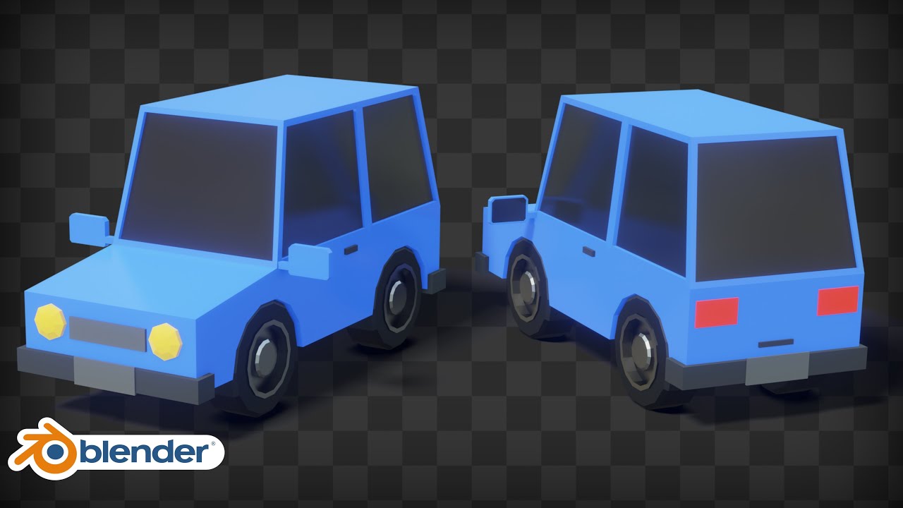 Low Poly Stylized Car (Blender Tutorial) Tutorials, Tips and Tricks