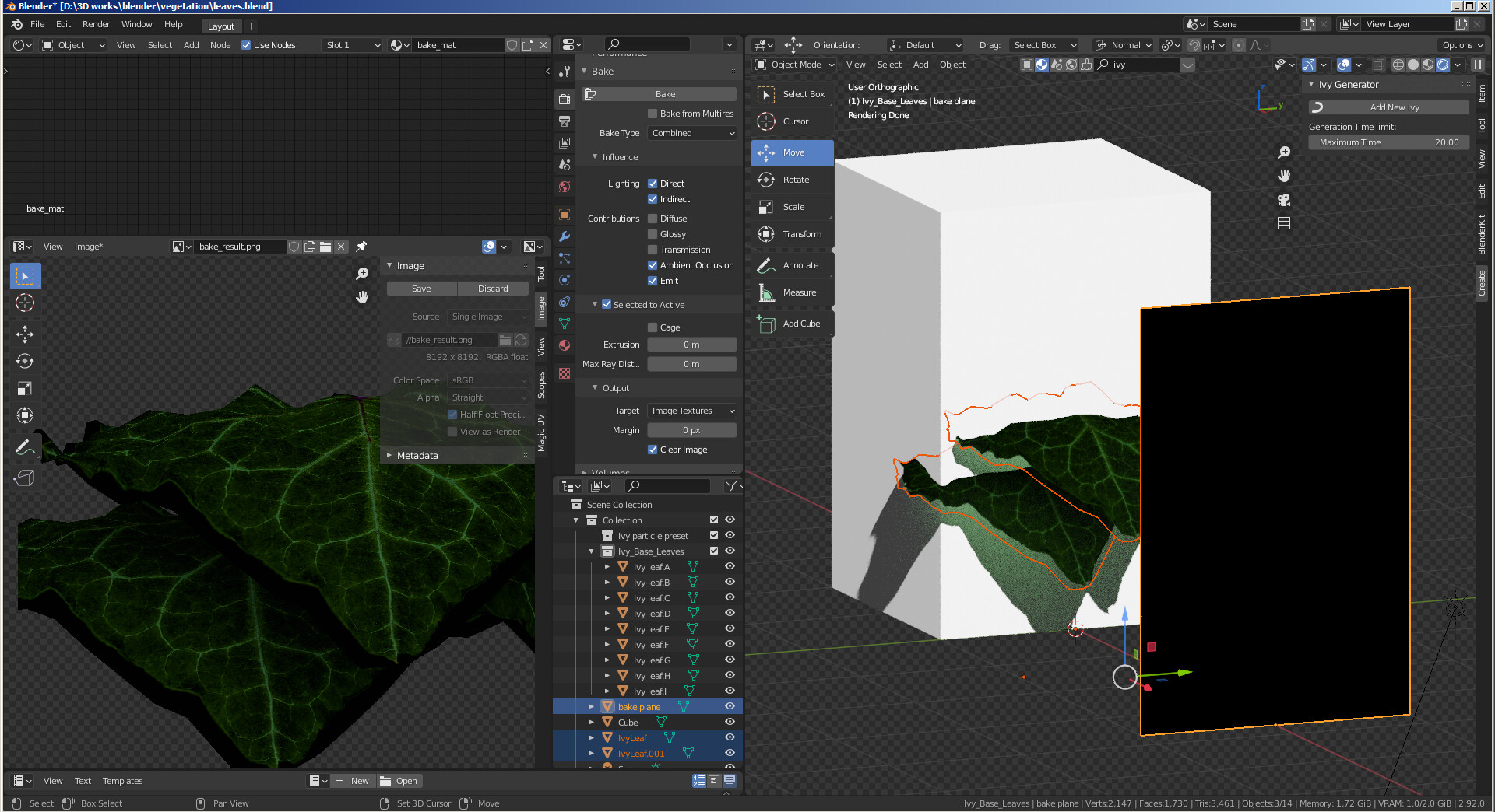 How to bake ALPHA in CYCLES? Materials and Textures Blender Artists