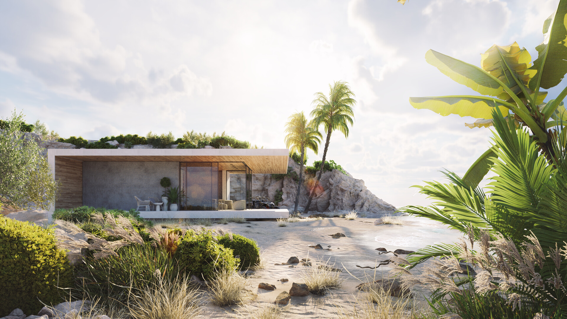 Beach Scene Finished Projects Blender Artists Community