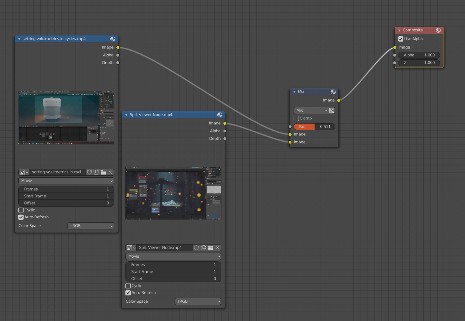 Blender Composite covert Day 2 Night scene Basics & Interface