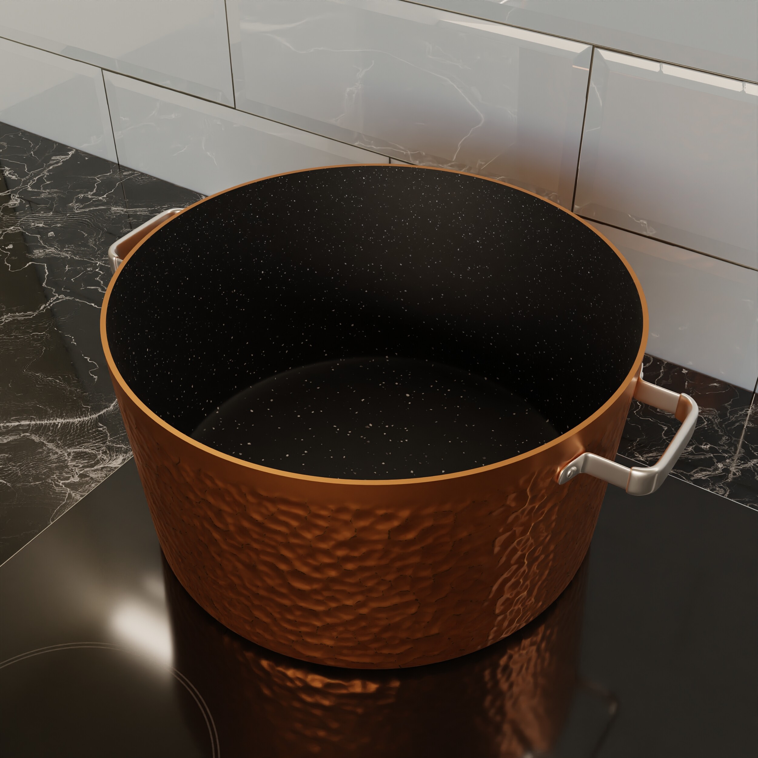 Hammered Copper Cookware Finished Projects Blender Artists Community