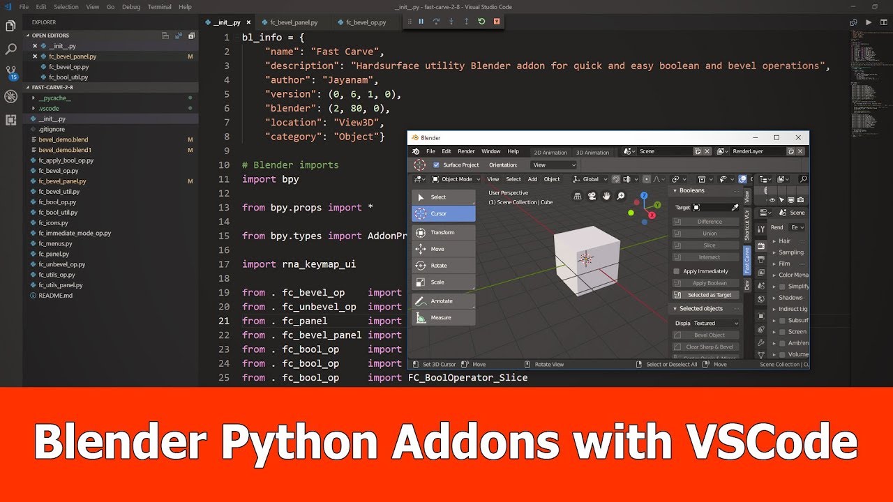 Call other python scripts created inside Blender Python Support Blender Artists Community
