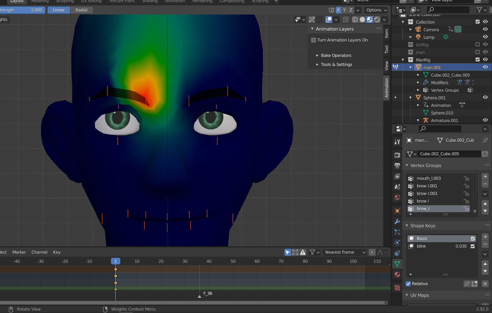 Cant select bones in Weight paint Animation and Rigging Blender