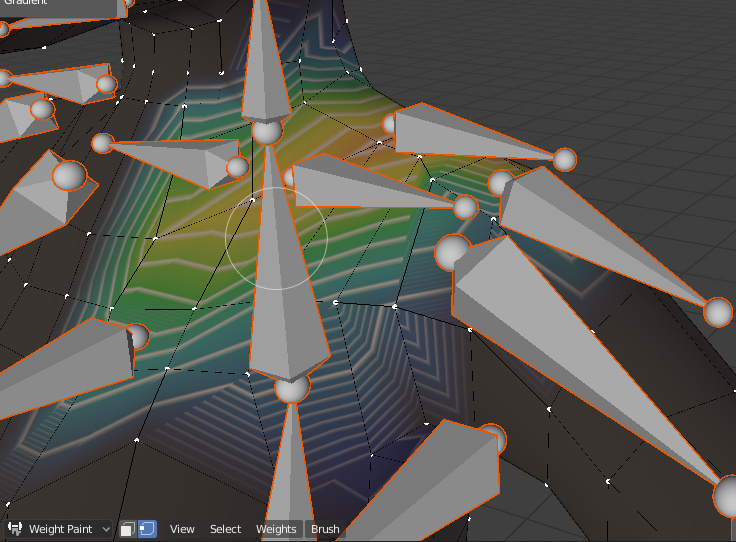 Can't select bones in weight paint mode blender 2.8 Animation and