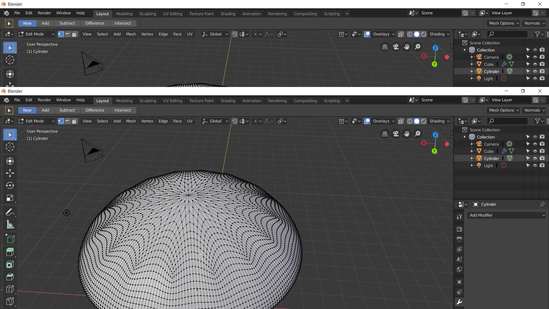 Strange pattern in object face Modeling Blender Artists Community