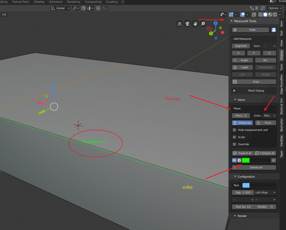 Blender 2,8 problem real units with loop cut edge slide Modeling