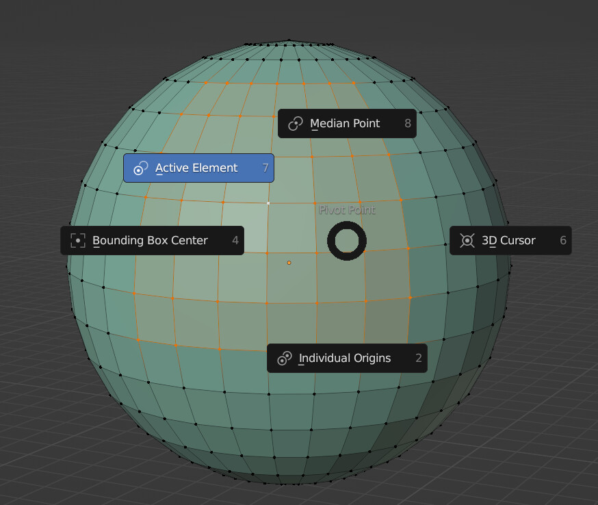 Rotate a group of vertices using any vertex as the pivot point