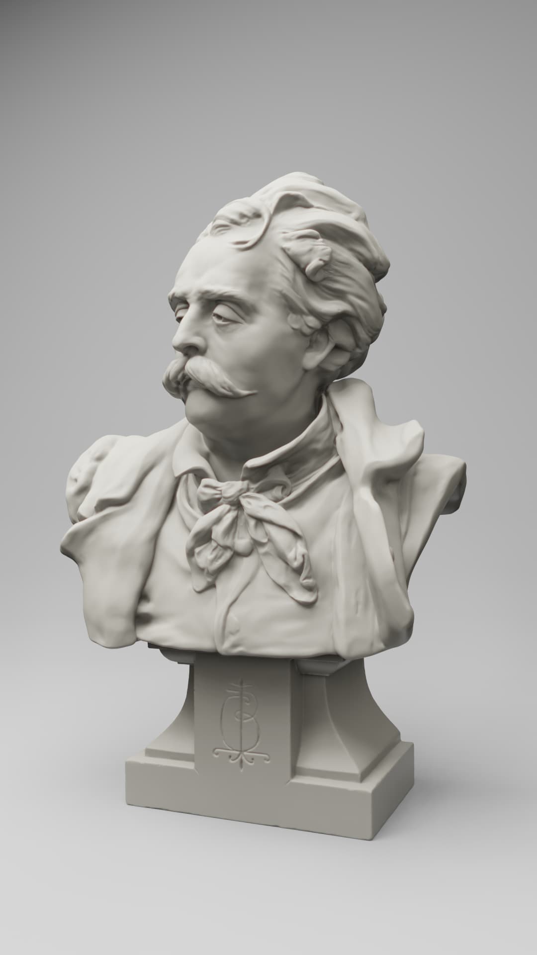 Study Rodin's sculpt of AlbertErnest CarrierBelleuse Finished