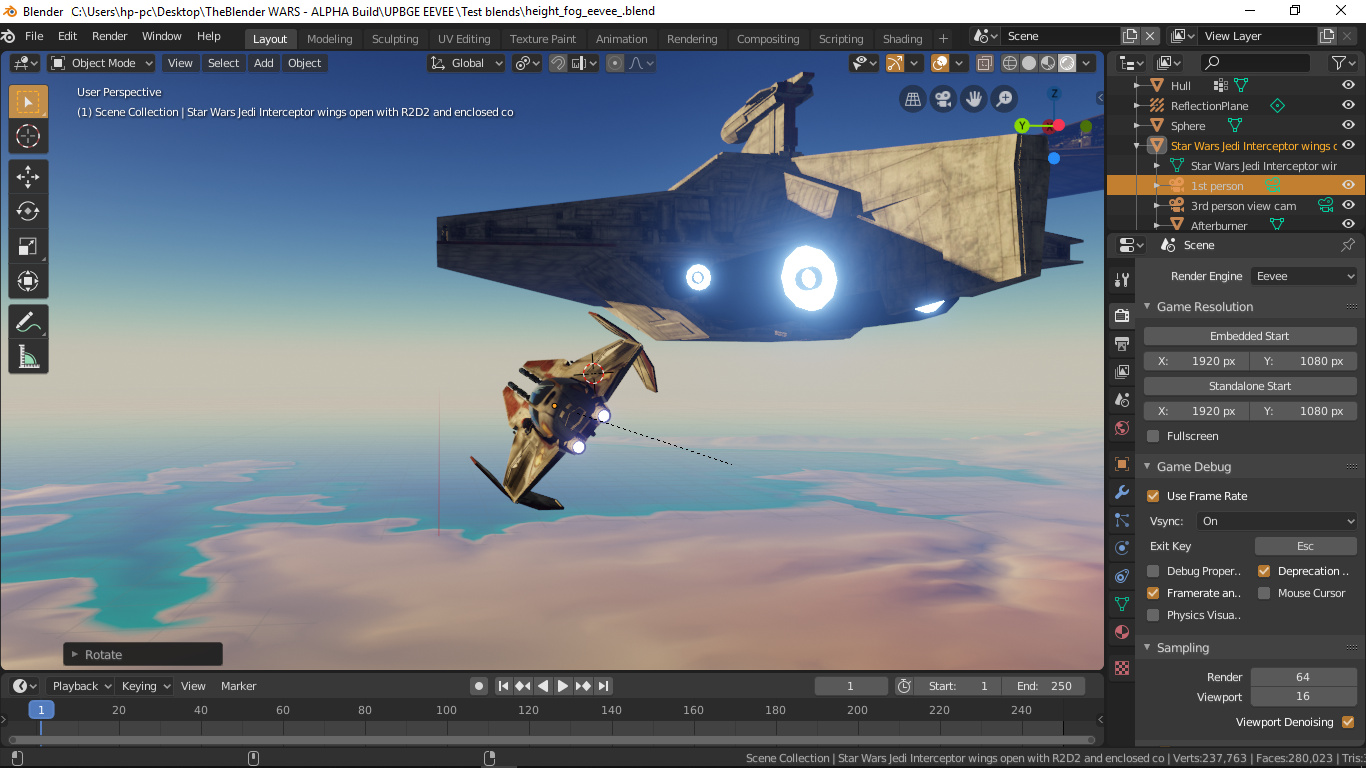 TBW An UpBGE Blender Game! 102 by Fred_K.S Works in Progress and