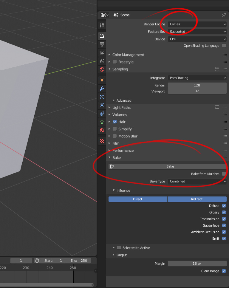 Baking texture from one object to another in blender 2.8? 4 by