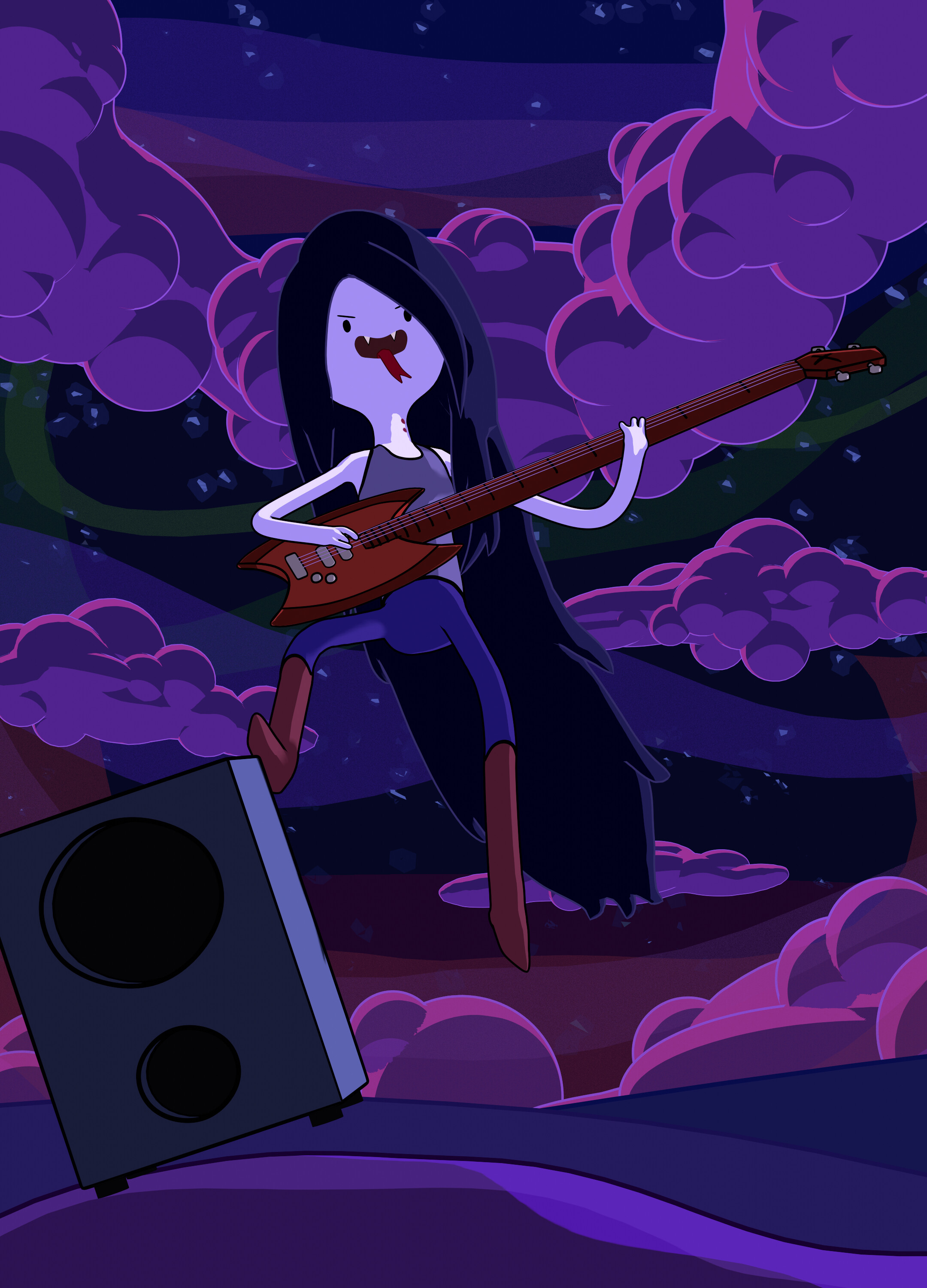 Marceline the vampire queen Finished Projects Blender Artists Community