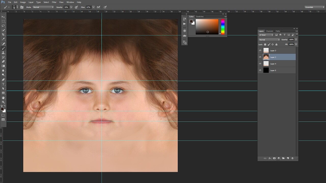 How to take photos for a realistic face texture? Materials and