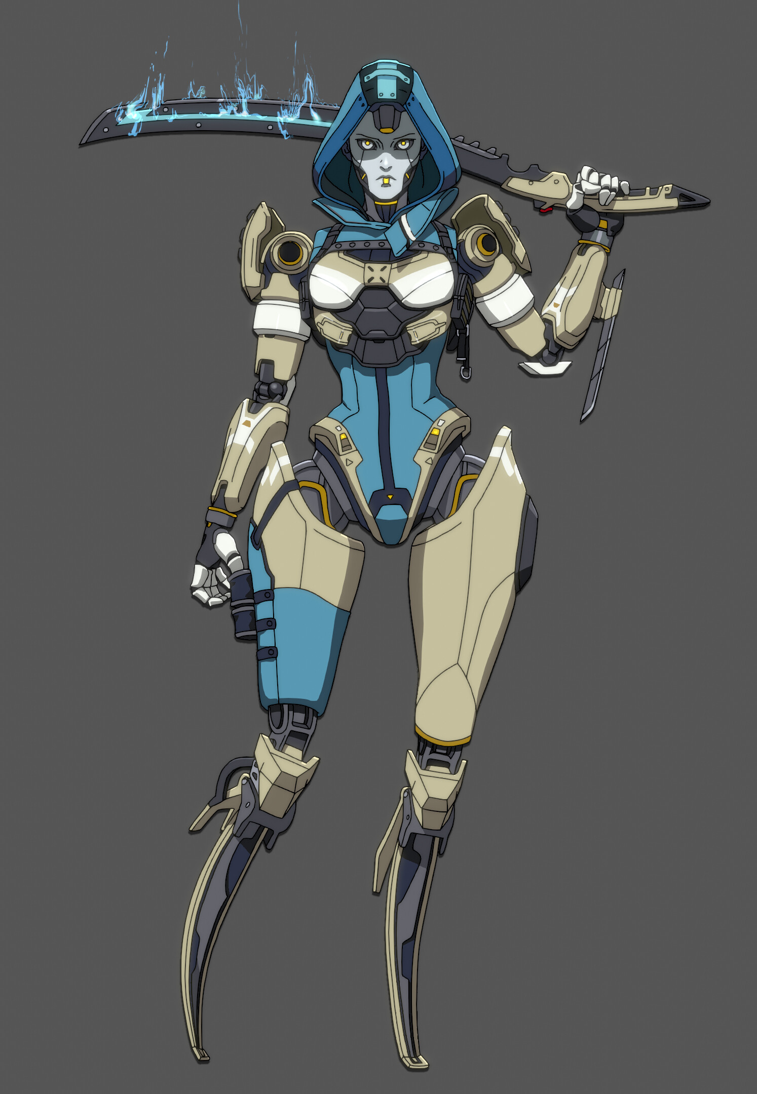 Ash from Apex Legends Fan Art Finished Projects Blender Artists