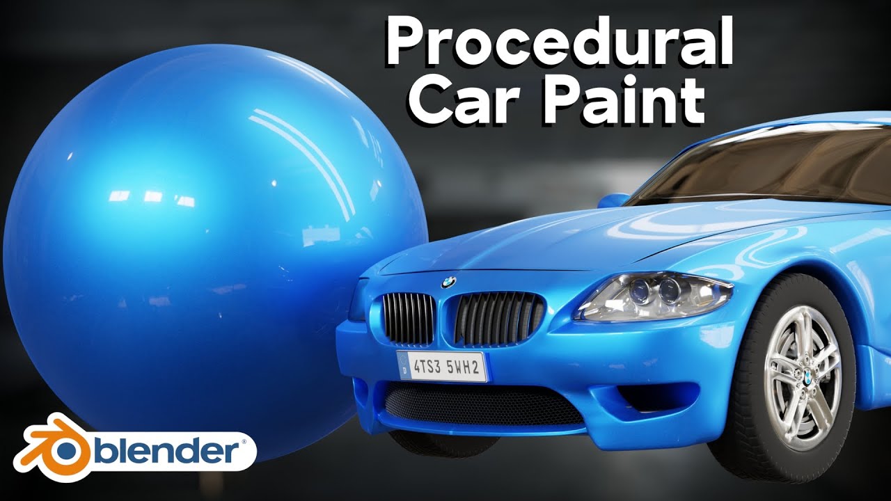 Procedural Car Paint (Blender Tutorial) Tutorials, Tips and Tricks